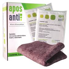 APOSITO ANTIMICROBIANO 40CM X 20CM