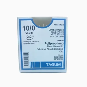 SUTURA POLIPROPILENO 10-0